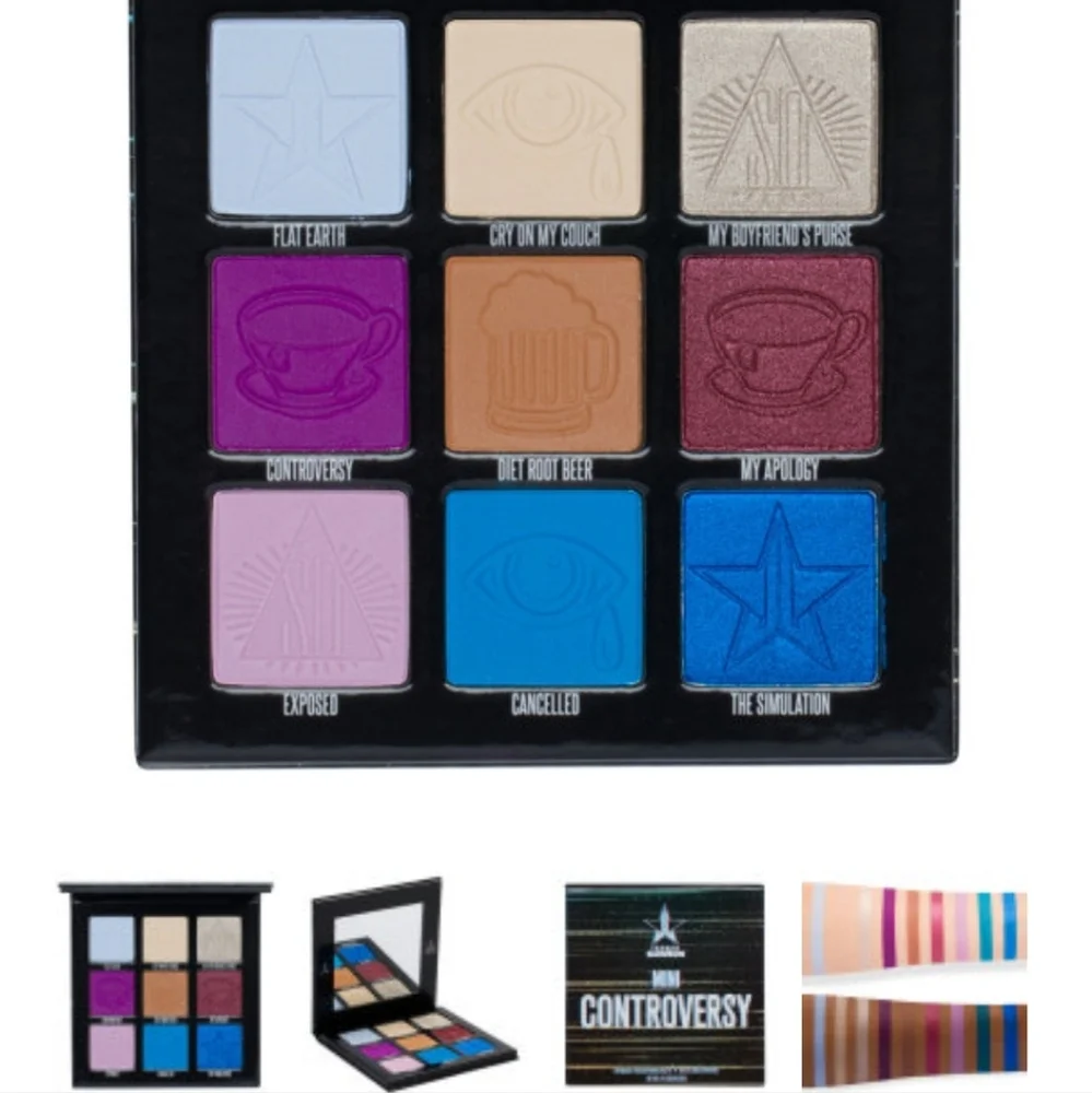NEW Jeffree Star Mini Controversy Eyeshadow Pallet